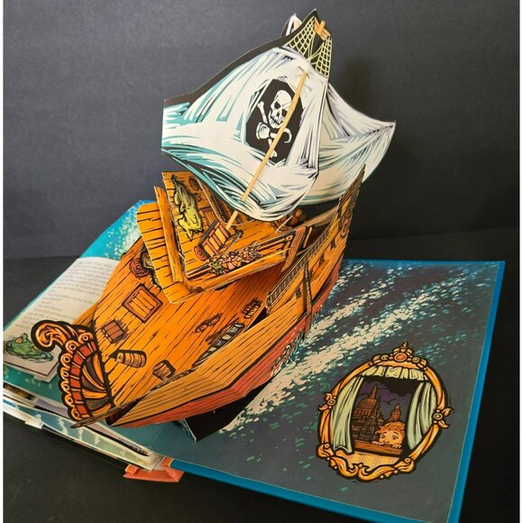 Peter Pan Classic Collectible Pop Book Hardcover Robert Sabuda J. M Barries Used - Picture 6 of 16